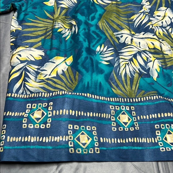 Ralph Lauren Mens Hawaiian printed button down casual floral print size Medium - Picture 11 of 14